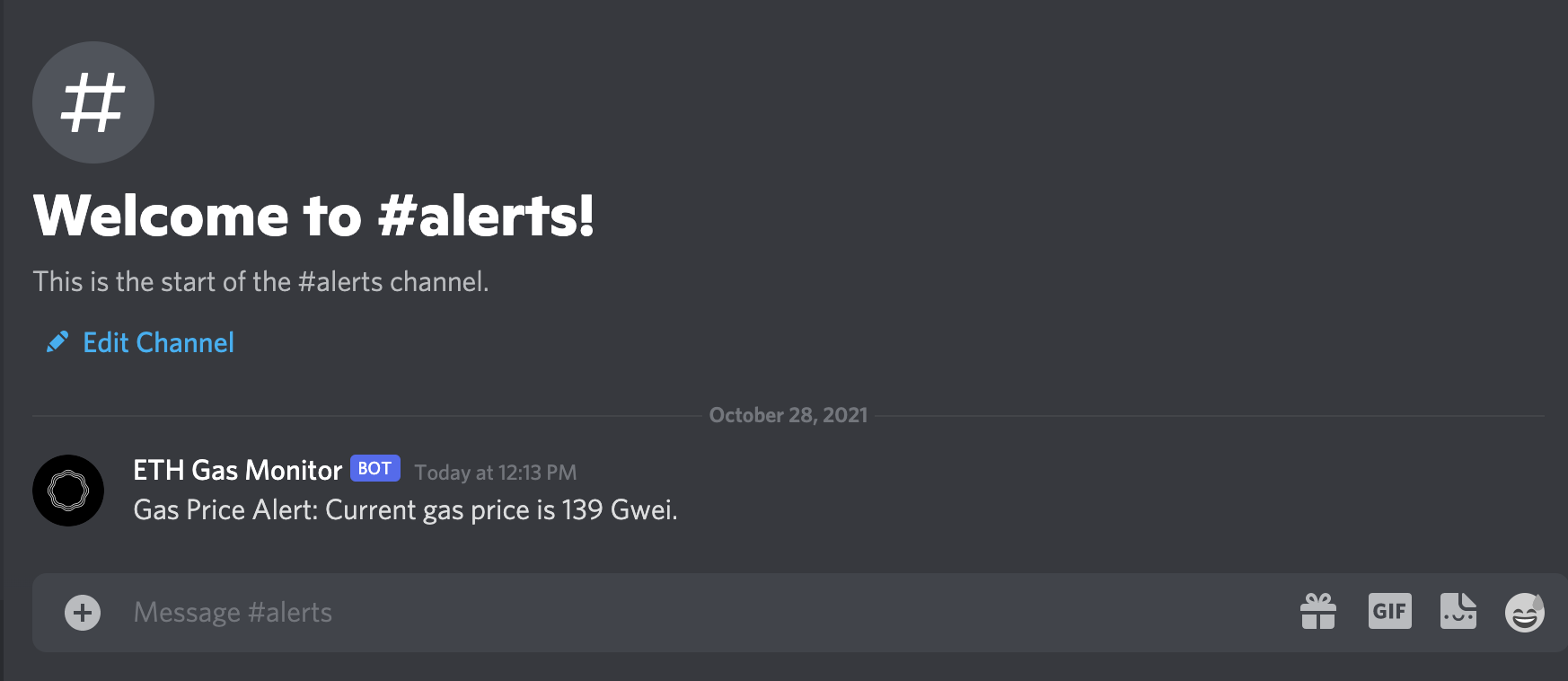 Napkin Blog - ETH Gas Price Alerts on Discord with Napkin