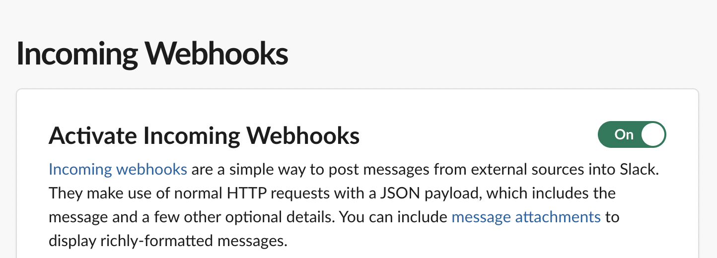 activate webhook toggle