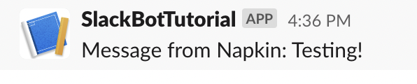 slack-test-message